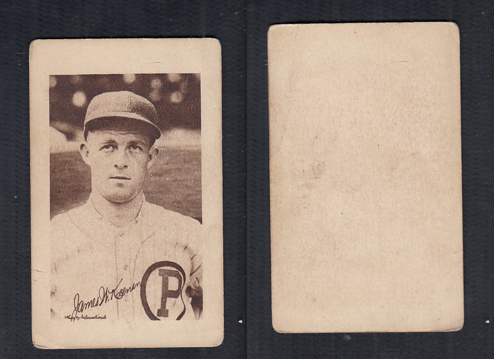 1923 V100 WILLARD'S CHOCOLATE BASEBALL CARD J.W. KEENAN photo