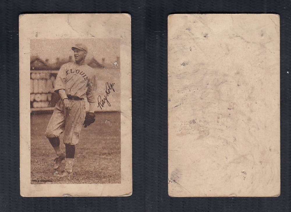 1923 V100 WILLARD'S CHOCOLATE BASEBALL CARD R. KOLP photo