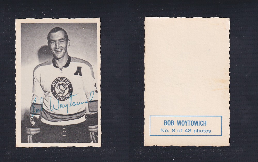 1970-71 O-PEE-CHEE DECKLE EDGE #8 B. WOYTOWICH photo 1970-71 O-PEE-CHEE DECKLE EDGE #8 B. WOYTOWICH photo