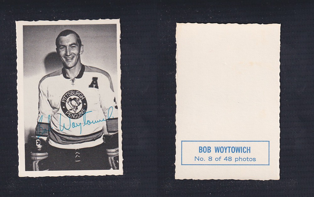 1970-71 O-PEE-CHEE DECKLE EDGE #8 B. WOYTOWICH photo 1970-71 O-PEE-CHEE DECKLE EDGE #8 B. WOYTOWICH photo