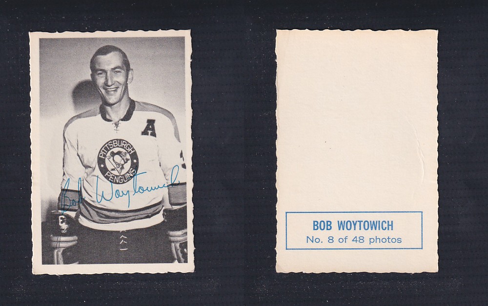 1970-71 O-PEE-CHEE DECKLE EDGE #8 B. WOYTOWICH photo 1970-71 O-PEE-CHEE DECKLE EDGE #8 B. WOYTOWICH photo
