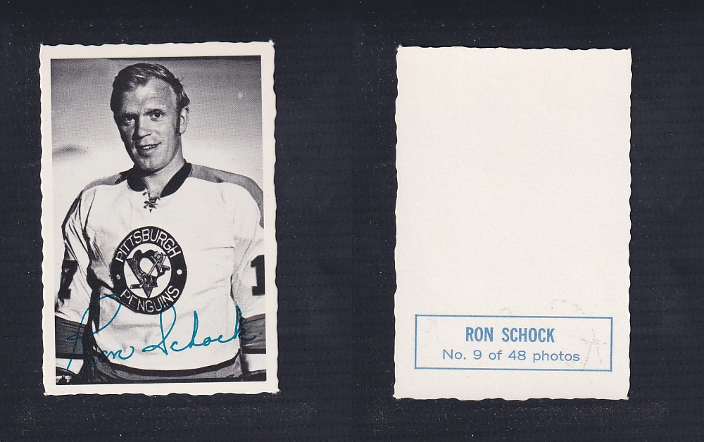1970-71 O-PEE-CHEE DECKLE EDGE #9 R. SCHOCK photo