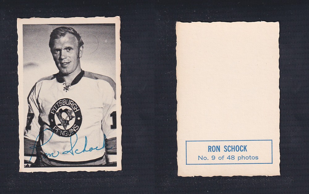 1970-71 O-PEE-CHEE DECKLE EDGE #9 R. SCHOCK photo 1970-71 O-PEE-CHEE DECKLE EDGE #9 R. SCHOCK photo