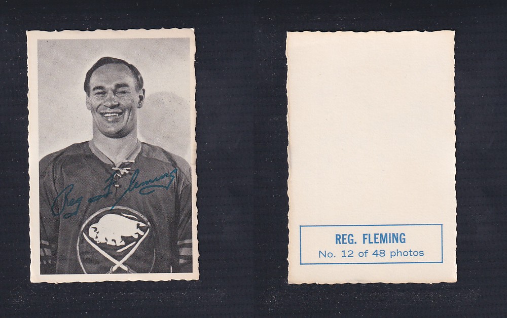 1970-71 O-PEE-CHEE DECKLE EDGE #12 R. FLEMING photo