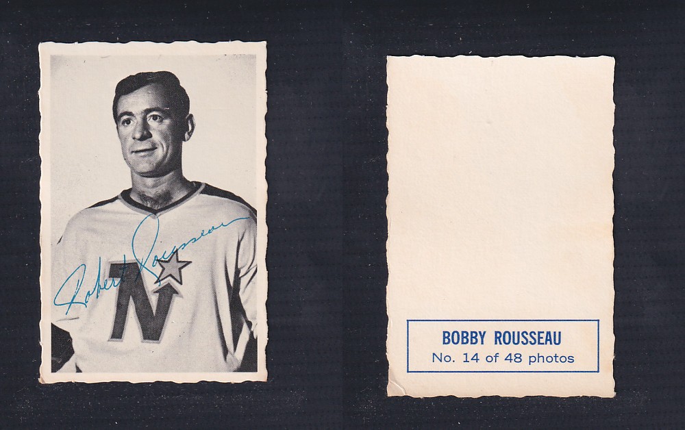 1970-71 O-PEE-CHEE DECKLE EDGE #14 B. ROUSSEAU  photo