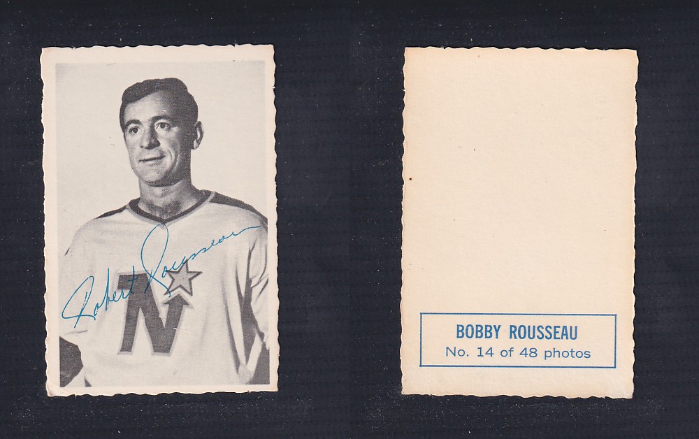 1970-71 O-PEE-CHEE DECKLE EDGE #14 B. ROUSSEAU  photo