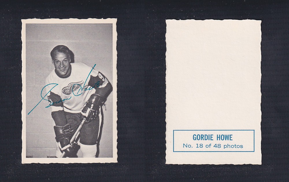 1970-71 O-PEE-CHEE DECKLE EDGE #18 G. HOWE photo