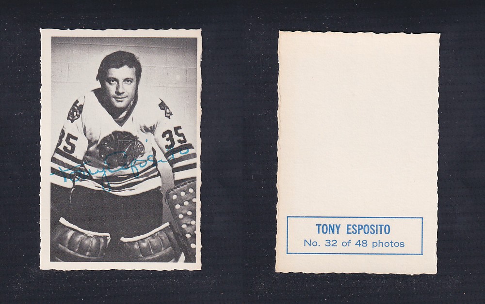 1970-71 O-PEE-CHEE DECKLE EDGE #32 T. ESPOSITO photo 1970-71 O-PEE-CHEE DECKLE EDGE #32 T. ESPOSITO photo