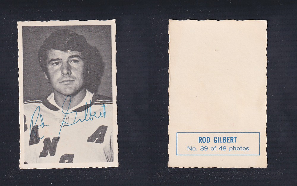 1970-71 O-PEE-CHEE DECKLE EDGE #39 R. GILBERT photo 1970-71 O-PEE-CHEE DECKLE EDGE #39 R. GILBERT photo