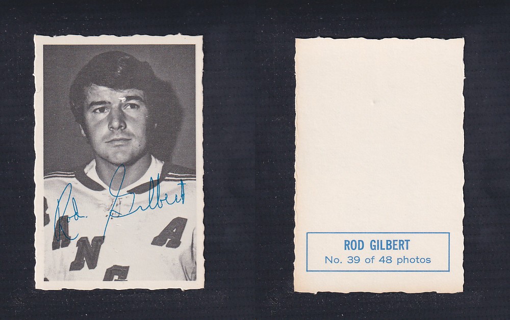 1970-71 O-PEE-CHEE DECKLE EDGE #39 R. GILBERT photo 1970-71 O-PEE-CHEE DECKLE EDGE #39 R. GILBERT photo