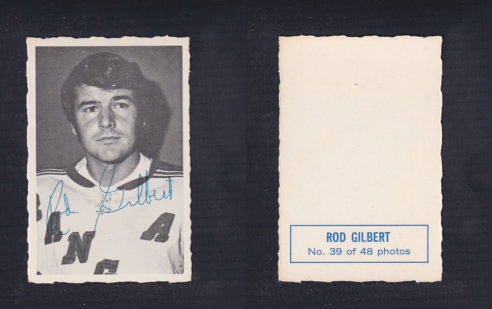 1970-71 O-PEE-CHEE DECKLE EDGE #39 R. GILBERT photo 1970-71 O-PEE-CHEE DECKLE EDGE #39 R. GILBERT photo