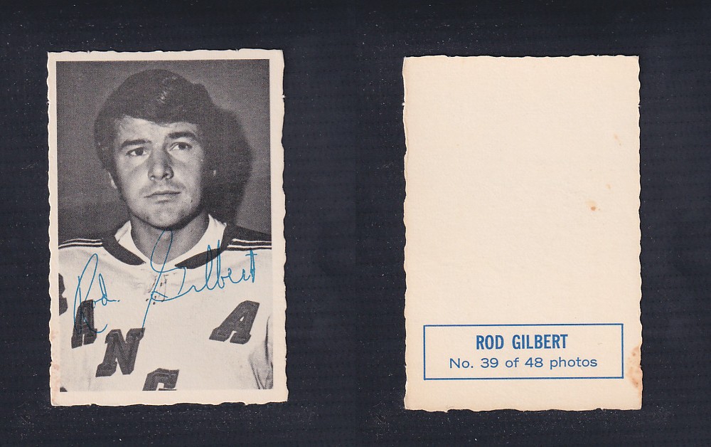 1970-71 O-PEE-CHEE DECKLE EDGE #39 R. GILBERT photo 1970-71 O-PEE-CHEE DECKLE EDGE #39 R. GILBERT photo