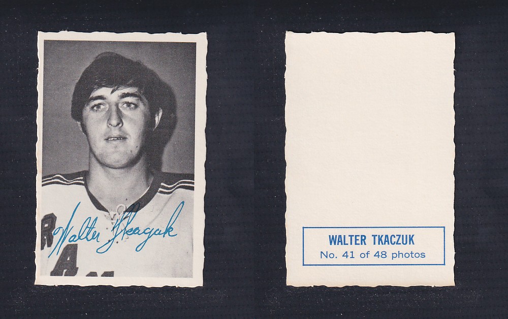 1970-71 O-PEE-CHEE DECKLE EDGE #41 W. TKACZUK photo 1970-71 O-PEE-CHEE DECKLE EDGE #41 W. TKACZUK photo