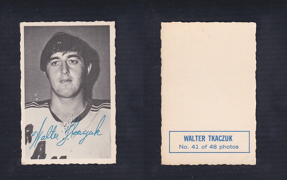 1970-71 O-PEE-CHEE DECKLE EDGE #41 W. TKACZUK photo 1970-71 O-PEE-CHEE DECKLE EDGE #41 W. TKACZUK photo