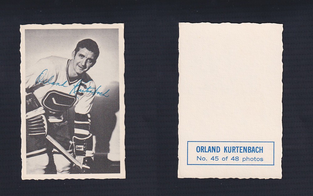 1970-71 O-PEE-CHEE DECKLE EDGE #45 O. KURTENBACH photo