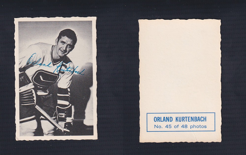 1970-71 O-PEE-CHEE DECKLE EDGE #45 O. KURTENBACH photo 1970-71 O-PEE-CHEE DECKLE EDGE #45 O. KURTENBACH photo