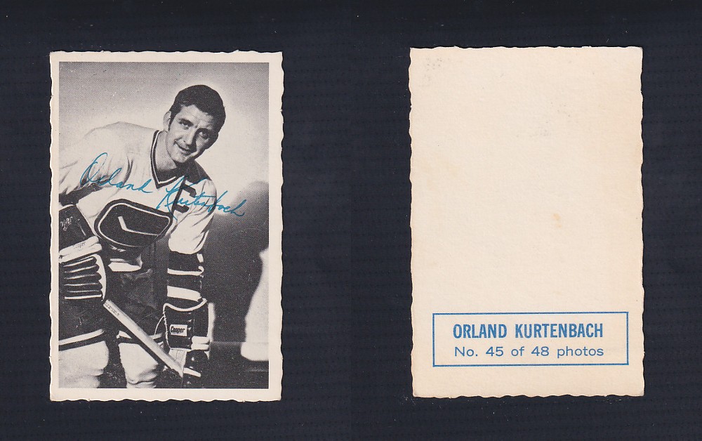 1970-71 O-PEE-CHEE DECKLE EDGE #45 O. KURTENBACH photo 1970-71 O-PEE-CHEE DECKLE EDGE #45 O. KURTENBACH photo