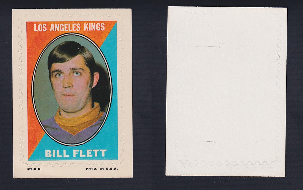 1970-71 O-PEE-CHEE STICKER STAMP B. FLETT photo 1970-71 O-PEE-CHEE STICKER STAMP B. FLETT photo