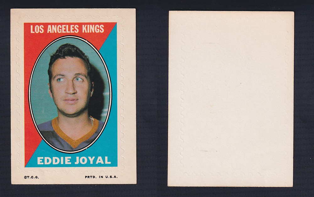 1970-71 O-PEE-CHEE STICKER STAMP E. JOYAL photo 1970-71 O-PEE-CHEE STICKER STAMP E. JOYAL photo