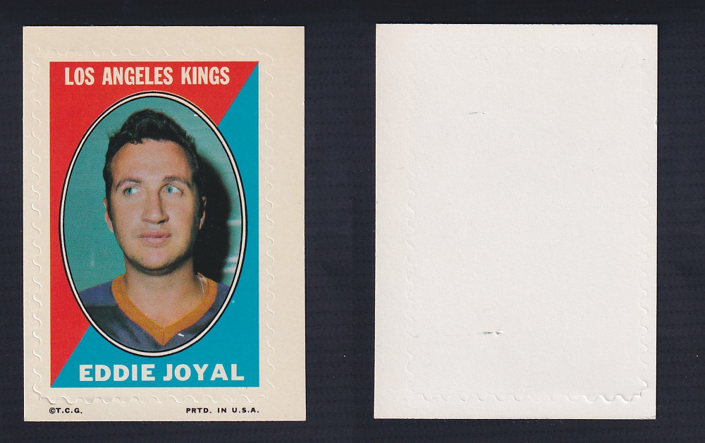 1970-71 O-PEE-CHEE STICKER STAMP E. JOYAL photo 1970-71 O-PEE-CHEE STICKER STAMP E. JOYAL photo