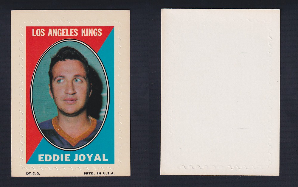 1970-71 O-PEE-CHEE STICKER STAMP E. JOYAL photo 1970-71 O-PEE-CHEE STICKER STAMP E. JOYAL photo
