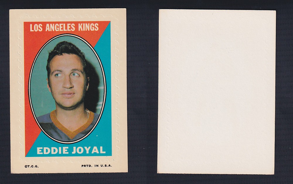 1970-71 O-PEE-CHEE STICKER STAMP E. JOYAL photo 1970-71 O-PEE-CHEE STICKER STAMP E. JOYAL photo