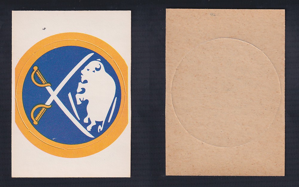 1972-73 O-PEE-CHEE TEAM  EMBLEM BUFFALO SABRES photo