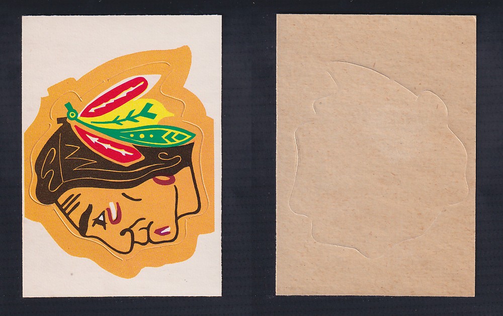 1972-73 O-PEE-CHEE TEAM EMBLEM CHICAGO BLACKHAWKS photo 1972-73 O-PEE-CHEE TEAM EMBLEM CHICAGO BLACKHAWKS photo