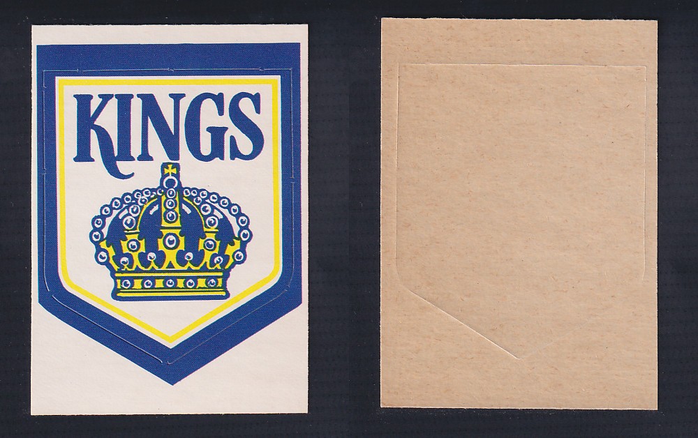 1972-73 O-PEE-CHEE TEAM EMBLEM LOS ANGELES KINGS photo 1972-73 O-PEE-CHEE TEAM EMBLEM LOS ANGELES KINGS photo