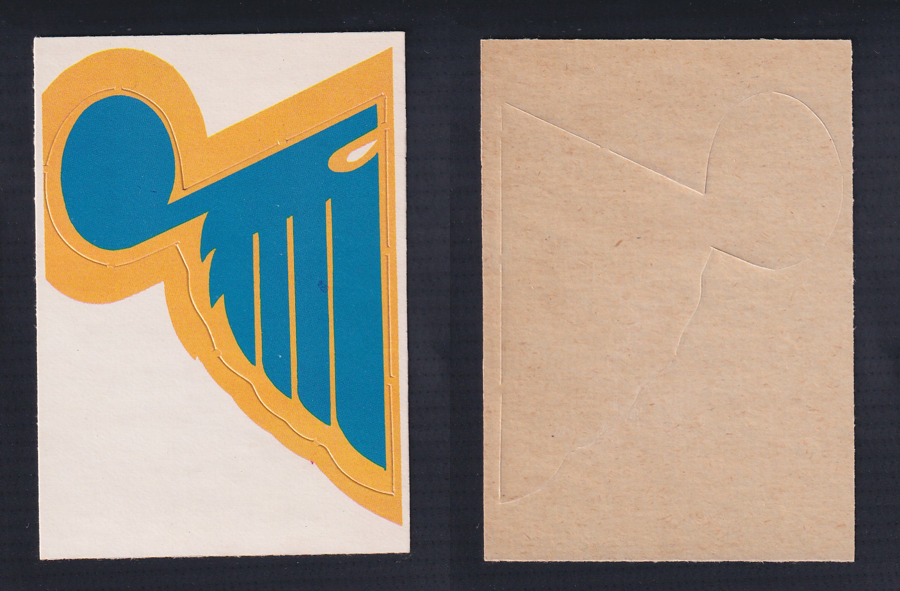 1972-73 O-PEE-CHEE TEAM  EMBLEM ST. LOUIS BLUES photo