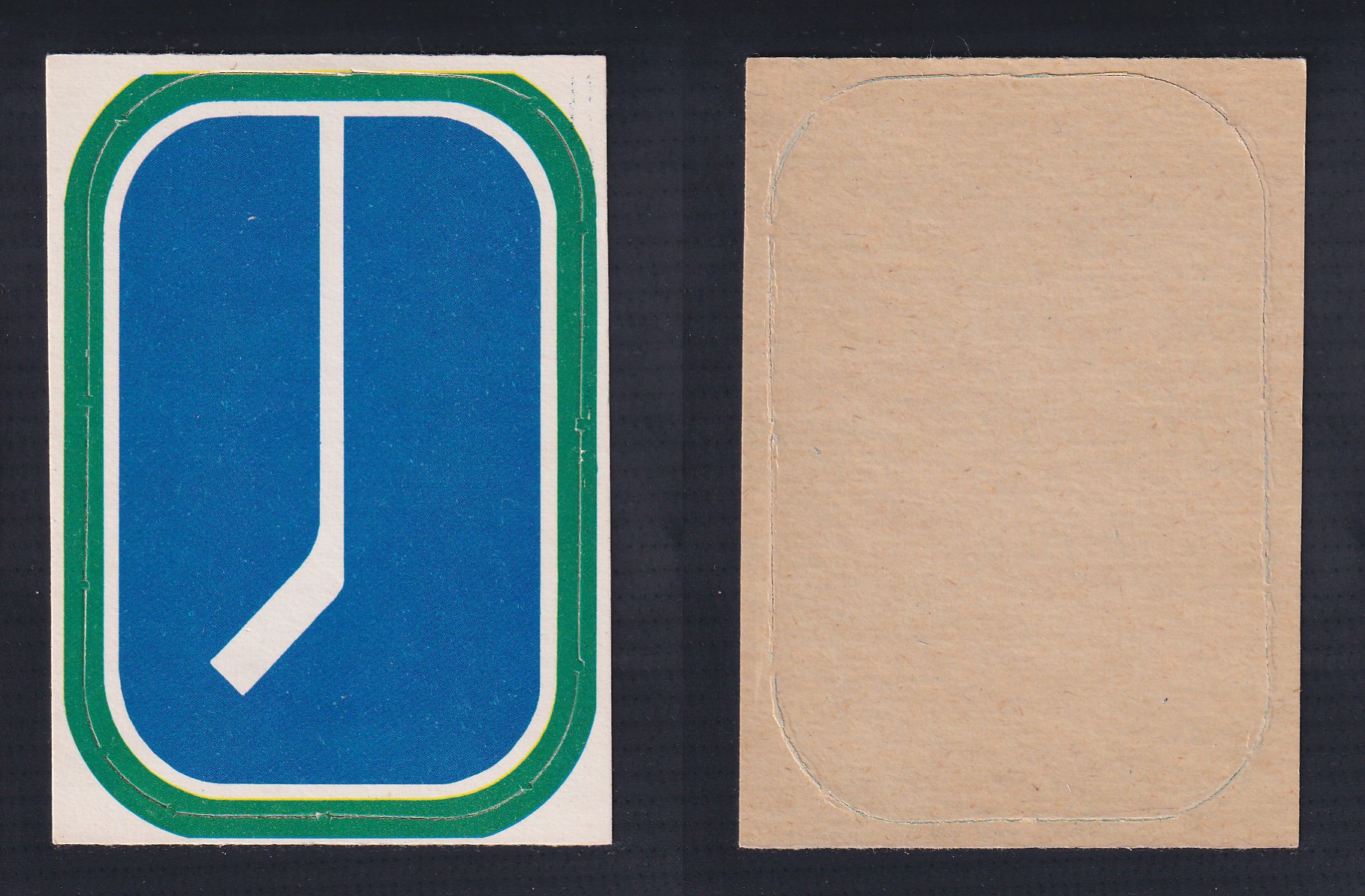 1972-73 O-PEE-CHEE TEAM  EMBLEM VANCOUVER CANUCKS photo