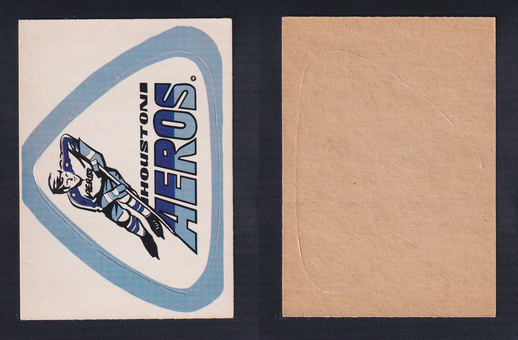 1972-73 O-PEE-CHEE TEAM EMBLEM HOUSTON AEROS photo 1972-73 O-PEE-CHEE TEAM EMBLEM HOUSTON AEROS photo