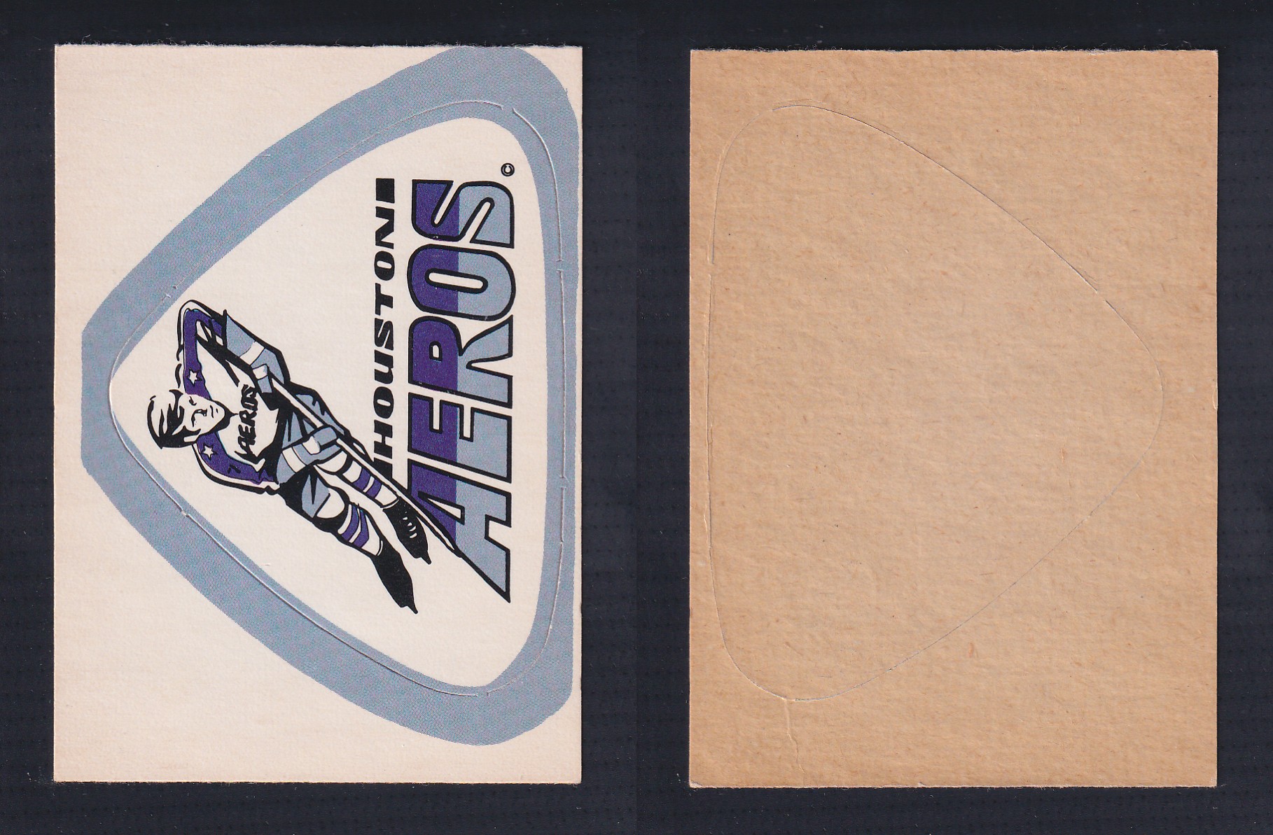 1972-73 O-PEE-CHEE TEAM EMBLEM HOUSTON AEROS photo 1972-73 O-PEE-CHEE TEAM EMBLEM HOUSTON AEROS photo