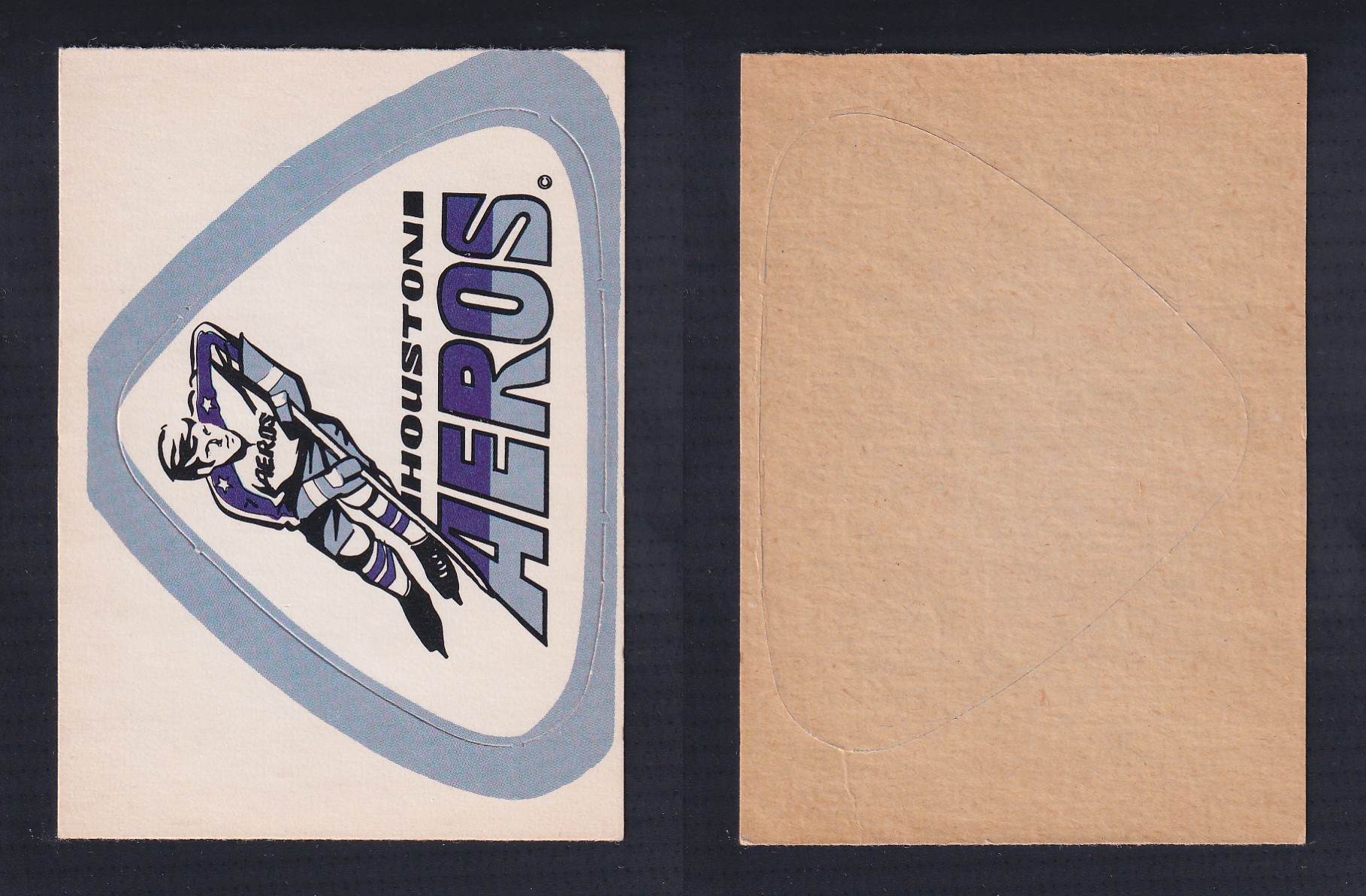 1972-73 O-PEE-CHEE TEAM  EMBLEM HOUSTON AEROS photo