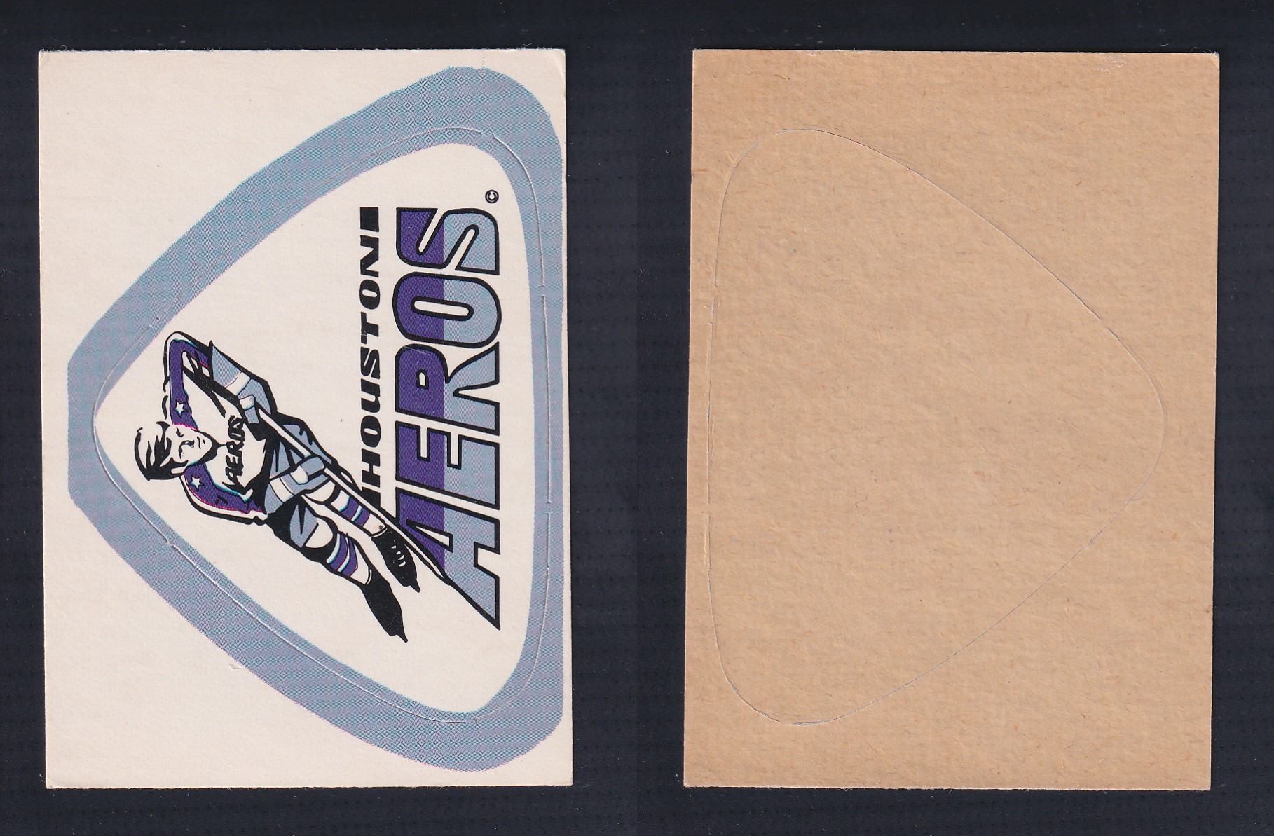 1972-73 O-PEE-CHEE TEAM EMBLEM HOUSTON AEROS photo 1972-73 O-PEE-CHEE TEAM EMBLEM HOUSTON AEROS photo