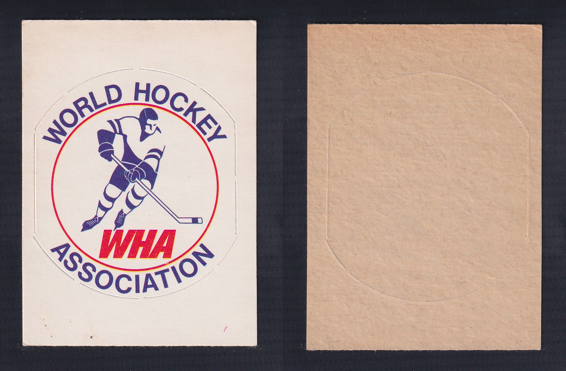 1972-73 O-PEE-CHEE TEAM EMBLEM WHA LOGO photo 1972-73 O-PEE-CHEE TEAM EMBLEM WHA LOGO photo